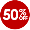 50% off