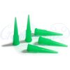 18G Green Luer Lock taper tips - 5pk