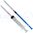 Blunt needle e-liquid syringe