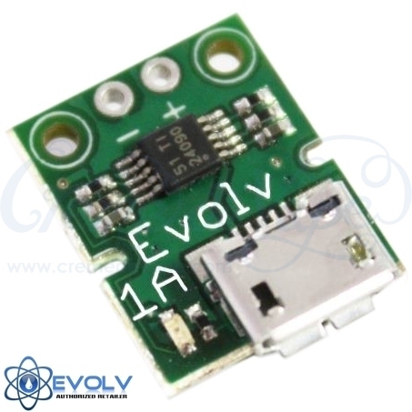 Evolv 1A USB Charging port