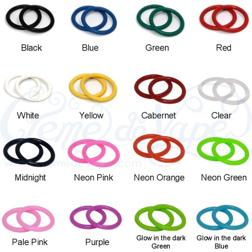 Pair of replacement Kabuki o-rings