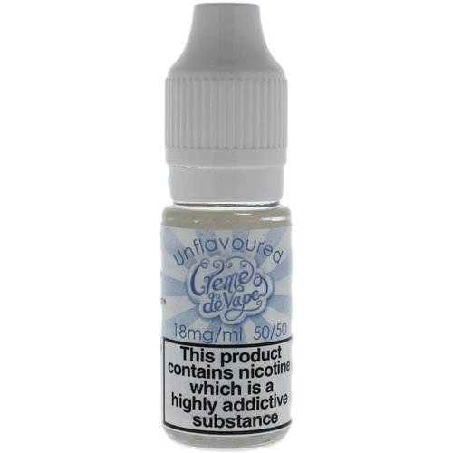 Flavourless Nicotine e-liquid by Creme de Vape