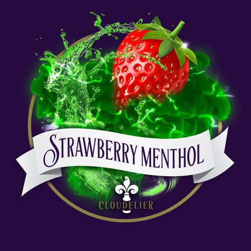 Strawberry Menthol by Cloudelier - 10ml - 6mg