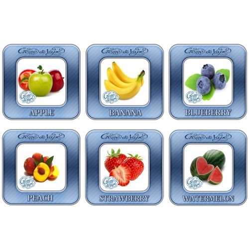 Creme de Vape Fruity Variety Pack - 6x10ml