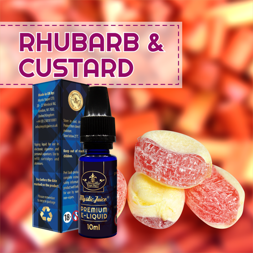 Rhubarb & Custard by Mystic - 10ml