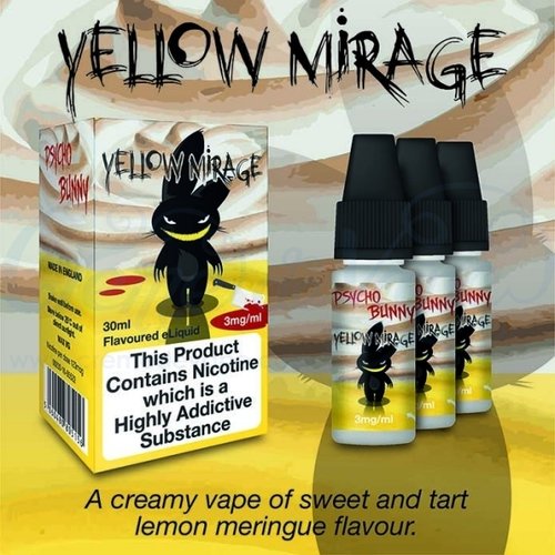 Yellow Mirage by Psycho Bunny - 3 x 10ml