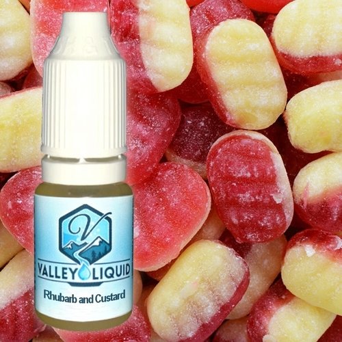 Rhubarb & Custard by Valley liquids - 10ml