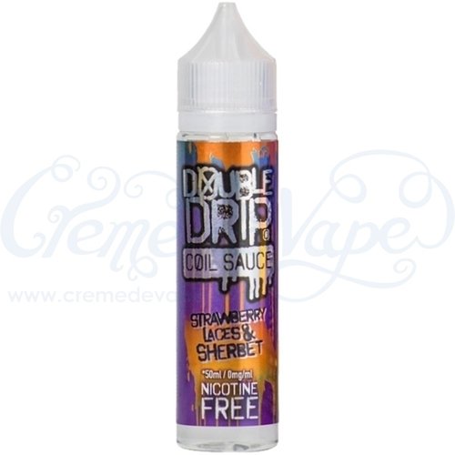 Strawberry Sherbet Laces by Double Drip - 50ml shortfill