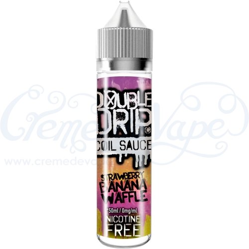 Strawberry Banana Waffle by Double Drip - 50ml shortfill