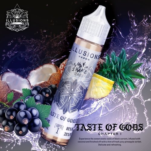 Taste of Gods by Illusions - 50ml Shortfill