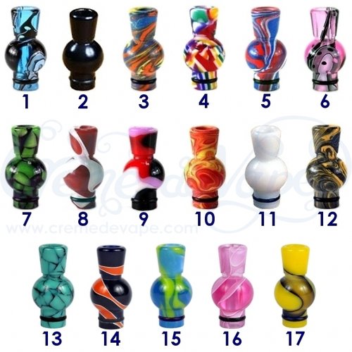 VapeTime Inc Polished Vase Drip Tip